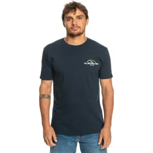 Quiksilver ARCHEDTYPE TEES Pánske tričko, tmavo modrá, veľkosť