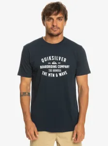 Quiksilver BETWEEN THE LINES SS Pánske tričko, tmavo modrá, veľkosť #5021702