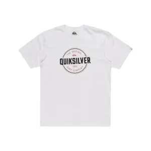 Quiksilver CIRCLE UP Pánske tričko, biela, veľkosť #9223254