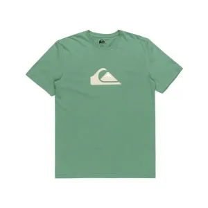 Quiksilver COMP LOGO Pánske tričko, zelená, veľkosť #9072184