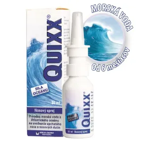 Quixx nosový sprej na nádchu a alergiu 30 ml