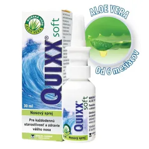 Quixx soft nosový sprej na nádchu a čistenie nosa 30 ml