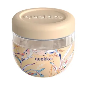 QUOKKA - Bubble, Plastová nádoba na jedlo VINTAGE FLORAL, 770ml, 40135