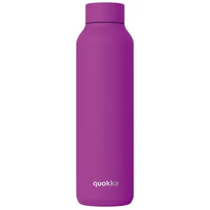 QUOKKA - Solid, Nerezová fľaša / termoska PURPLE, 850ml, 40214