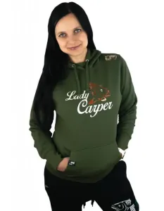 R-spekt mikina s kapucňou lady carper khaki - xxl