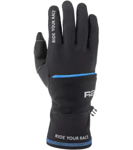 R2 Cover Gloves Blue/Black 2XL Lyžiarske rukavice
