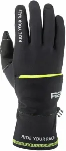 R2 Cover Gloves Neon Yellow/Black M Lyžiarske rukavice
