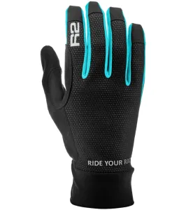 R2 Cruiser Gloves Black/Blue M Lyžiarske rukavice