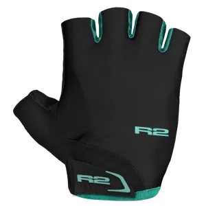 R2 Riley Bike Gloves Black/Mint Green S