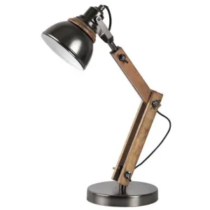 Rabalux – Stolná lampa 1× E14/15 W/230 V čierna