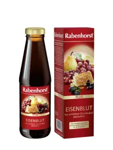 RABENHORST Eisenblut plus železo 450 ml