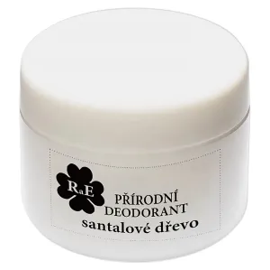 RaE Prírodný krémový dezodorant - Náhradná náplň 15ml RaE deodorant - náplň: santalové dřevo