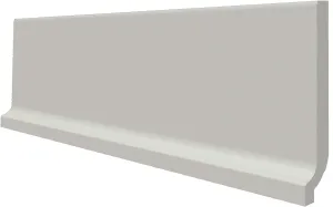 Sokel Rako Taurus Color svetlo sivá 8x30 cm mat TSPKF003.1