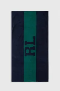 Bavlnený uterák Ralph Lauren tmavomodrá farba #8656827