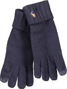 Vlnené rukavice Polo Ralph Lauren pánske, tmavomodrá farba #1521129