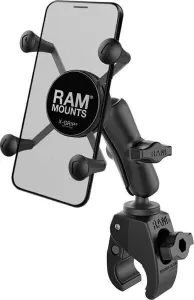 Ram Mounts X-Grip Phone Mount with RAM Tough-Claw Small Clamp Base #9537451