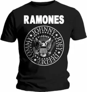 Ramones Tričko Seal Muži Black M