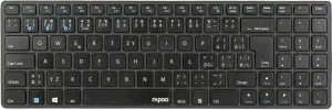Rapoo E9100M Česká klávesnica-Slovenská klávesnica Black