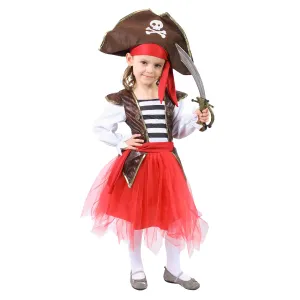 RAPPA - Detský kostým pirátka (S) e-obal