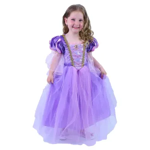 RAPPA - Detský kostým princezná Fialka (S) e-obal