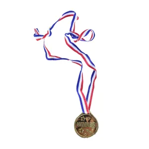 RAPPA - Medaily zlaté 6 ks v sáčku
