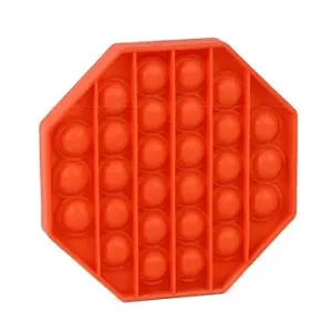 Pop it – osemhran oranžový #25748