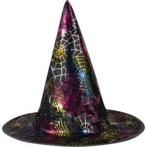 Rappa Detský čarodejnícky klobúk s pavučinou