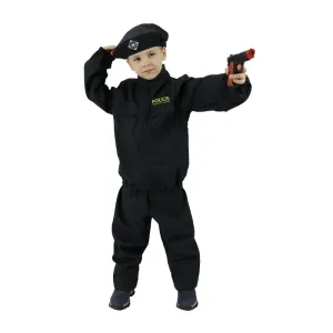 RAPPA - Detský kostým policajt s českou potlačou (S)