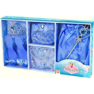 RAPPA - Sada princezná modrá v krabici 8 ks