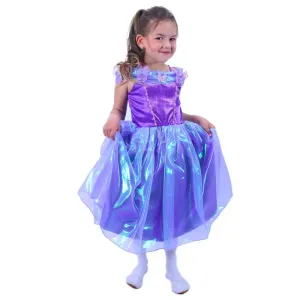 RAPPA - Detský kostým fialová princezná (S)
