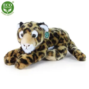 RAPPA - Plyšový leopard ležiaci 40 cm ECO-FRIENDLY