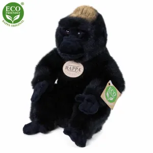 RAPPA - Plyšová gorila sediaca 23 cm ECO-FRIENDLY