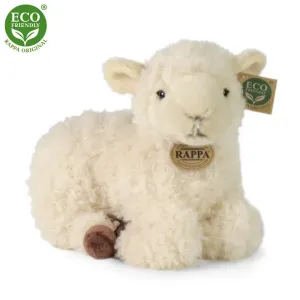 RAPPA - Plyšová ovca ležiaci 25 cm ECO-FRIENDLY