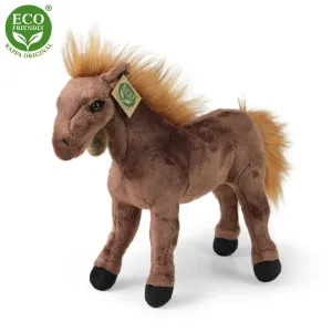 RAPPA - Plyšový kôň hnedý 29 cm ECO-FRIENDLY