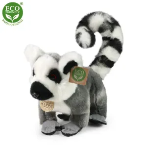 RAPPA - Plyšový lemur stojaci 28 cm ECO-FRIENDLY