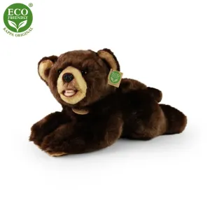 RAPPA - Plyšový medveď ležiaci 32 cm ECO-FRIENDLY