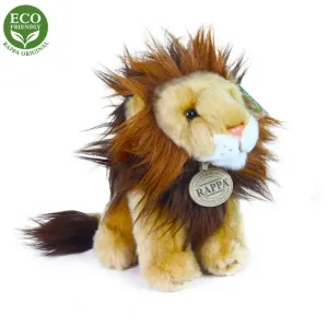 Rappa plyšový lev sediaci 18 cm, ECO-FRIENDLY