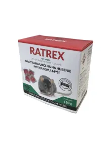 Ratrex mäkká návada určená na hubenie potkanov a myší 150g #9044998