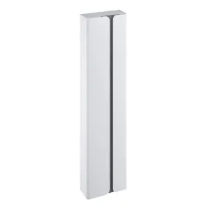 Kúpeľňová skrinka vysoká Ravak Balance 40x160x17,5 cm biela lesk X000001374