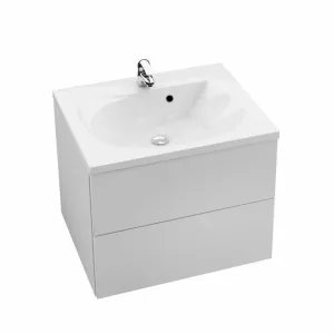 Kúpeľňová skrinka pod umývadlo Ravak Rosa 76x49 cm biela X000001293