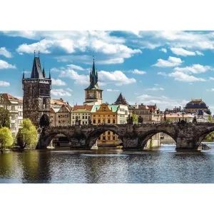 RAVENSBURGER - Praha: Pohľad Na Karlov Most 1000 Dielikov