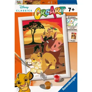 Ravensburger Kreatívne a výtvarné hračky 202232 CreArt Disney: Leví kráľ