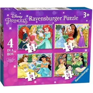 Ravensburger 030798 Disney čarovné princezné 4 v 1