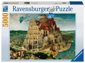 RAVENSBURGER - Brueghel starší: Stavba Babylonskej veže 5000 dielikov