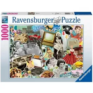 Ravensburger Puzzle 173877 50. roky 1000 Dielikov