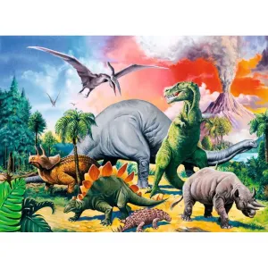 Ravensburger Puzzle Medzi dinosaurami 100 dielikov