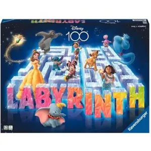 Ravensburger hry 275458 Labyrinth Disney: 100. výročie