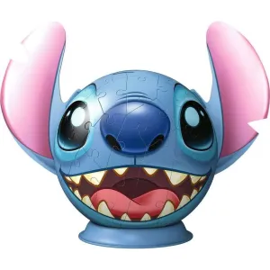 RAVENSBURGER - Puzzle-Ball Disney: Stitch s ušami 72 dielikov