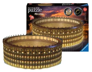 Ravensburger 3D Puzzle Nočná edícia Colosseum 216 dielikov
