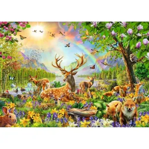 Ravensburger Puzzle 133529 Lesné Zvieratá 200 Dielikov